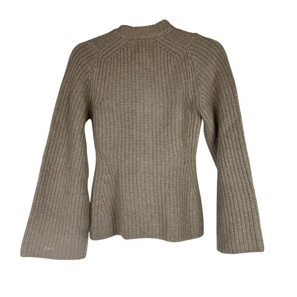 LOULOU STUDIO Rasa 100% Cashmere Cardigan XS Beige Knit Parisian Minimalist RARE - Picture 6 of 6